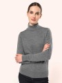 Pulls à personnaliser KARIBAN Pull Mérinos col roulé femme 