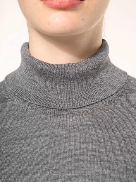 Pulls à personnaliser KARIBAN Pull Mérinos col roulé femme 