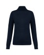 Pulls personnalisable KARIBAN Pull Mérinos col roulé femme