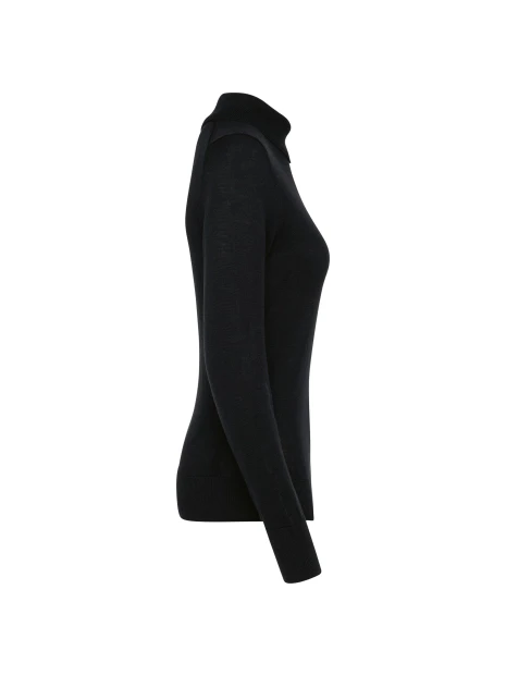 KARIBAN Pull Mérinos col roulé femme /api/colors/b9fdad4a-5e94-45cb-8c03-c08b349b28c3 personnalisable