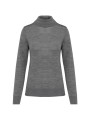KARIBAN Pull Mérinos col roulé femme /api/colors/5fcefcdd-901a-471b-86f6-fd6b6c59cd10 personnalisable
