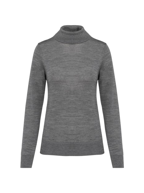 KARIBAN Pull Mérinos col roulé femme /api/colors/5fcefcdd-901a-471b-86f6-fd6b6c59cd10 personnalisable