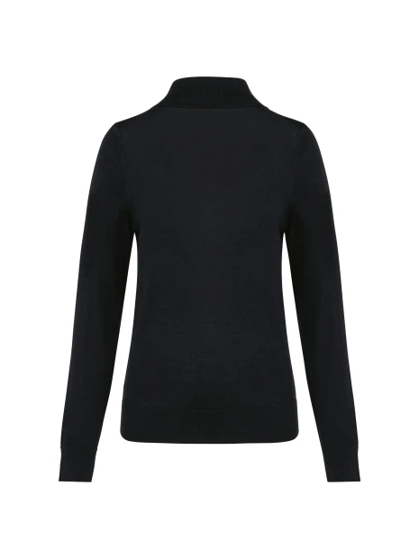 KARIBAN Pull Mérinos col roulé femme /api/colors/b9fdad4a-5e94-45cb-8c03-c08b349b28c3 personnalisable