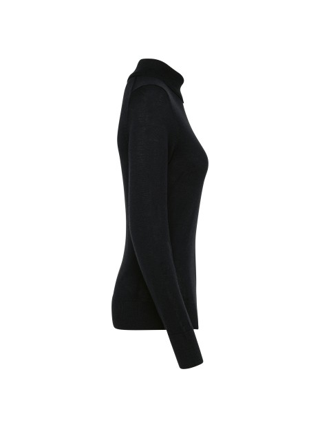 KARIBAN Pull Mérinos col roulé femme /api/colors/b9fdad4a-5e94-45cb-8c03-c08b349b28c3 personnalisable