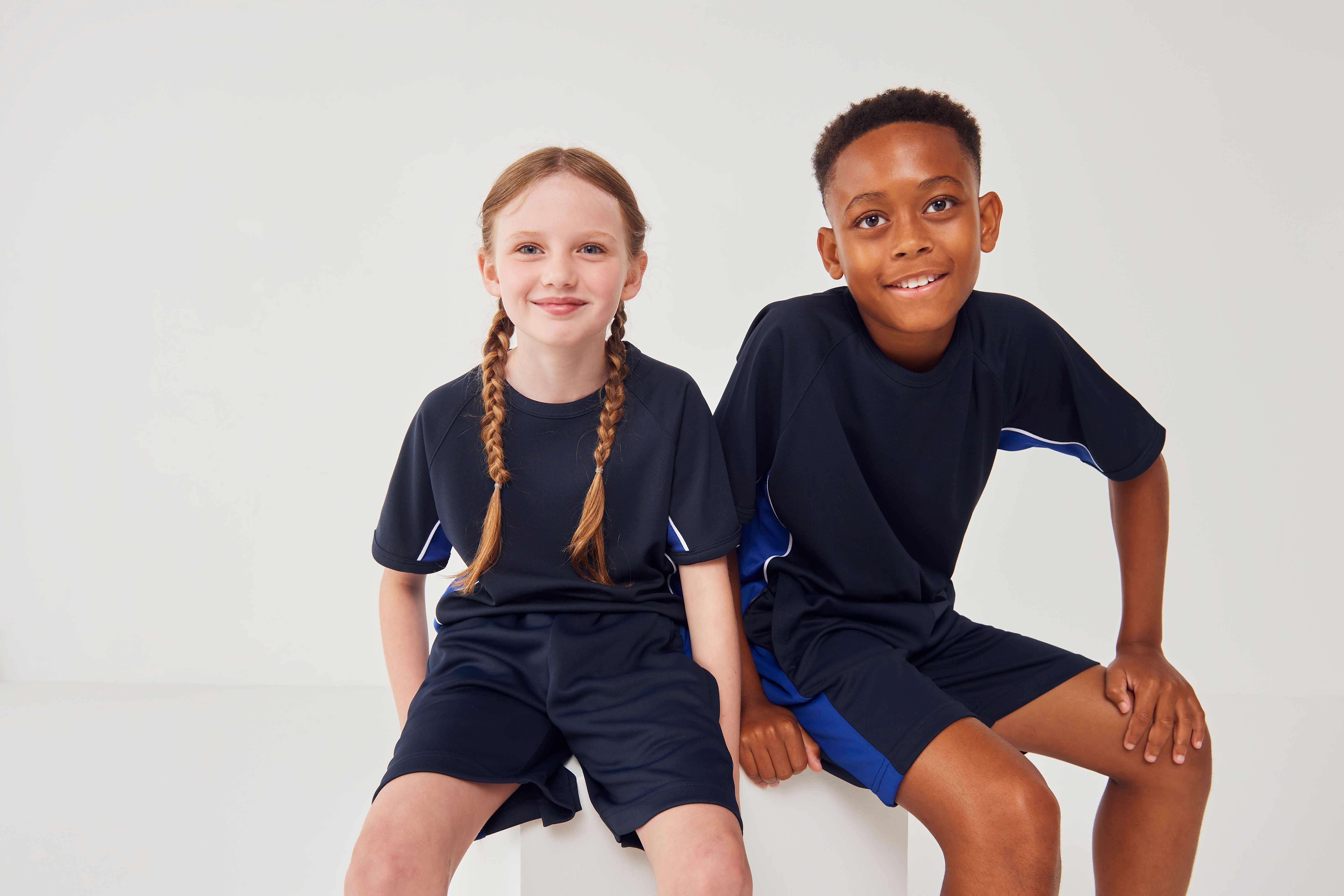 T-shirts FINDEN-HALES Kids performance panel t-shirt voor bedrukking &amp; borduring