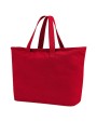 Tote bags WESTFORDMILL Strandtas met rits voor bedrukking &amp; borduring