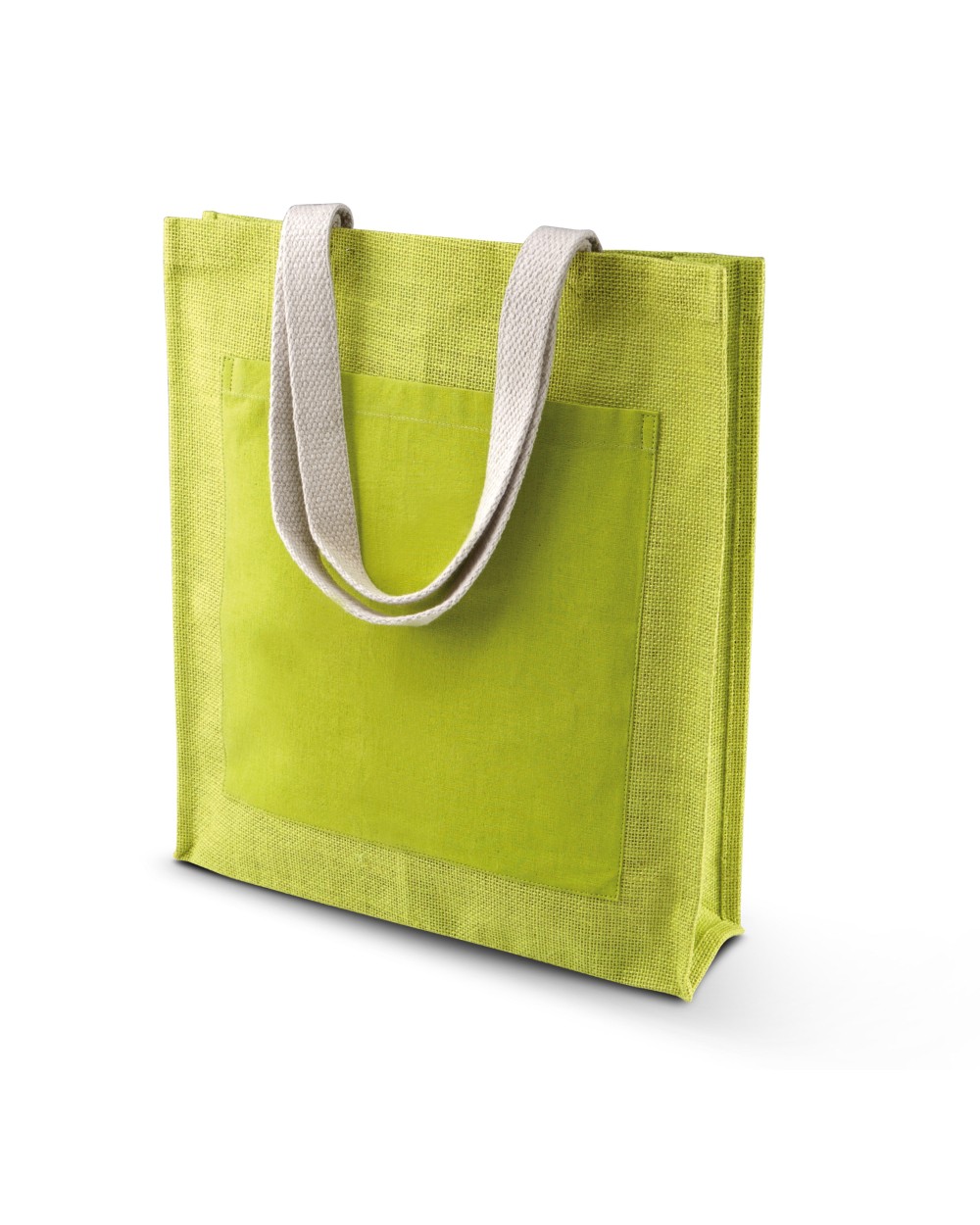 Tote bags KIMOOD Jute Shopper voor bedrukking &amp; borduring