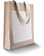 Tote bags personnalisable KIMOOD Sac shopping toile de jute