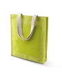 KIMOOD Jute Shopper Tote Bags personalisierbar