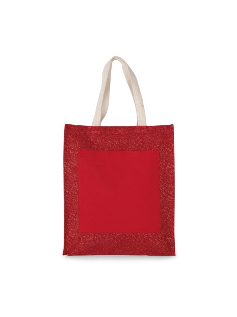 KIMOOD Sac shopping toile de jute /api/colors/0870cea9-0a6c-4465-83de-8b396aeb0fc8 personnalisable