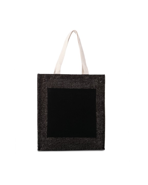 KIMOOD Jute Shopper Tote Bags personalisierbar