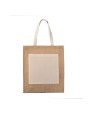 KIMOOD Jute Shopper Tote Bags personalisierbar
