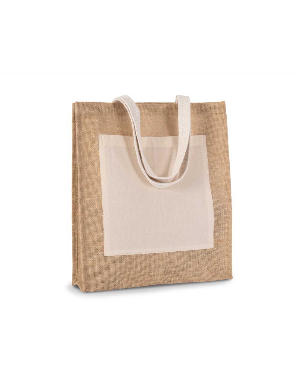 KIMOOD Jute Shopper Tote Bags personalisierbar