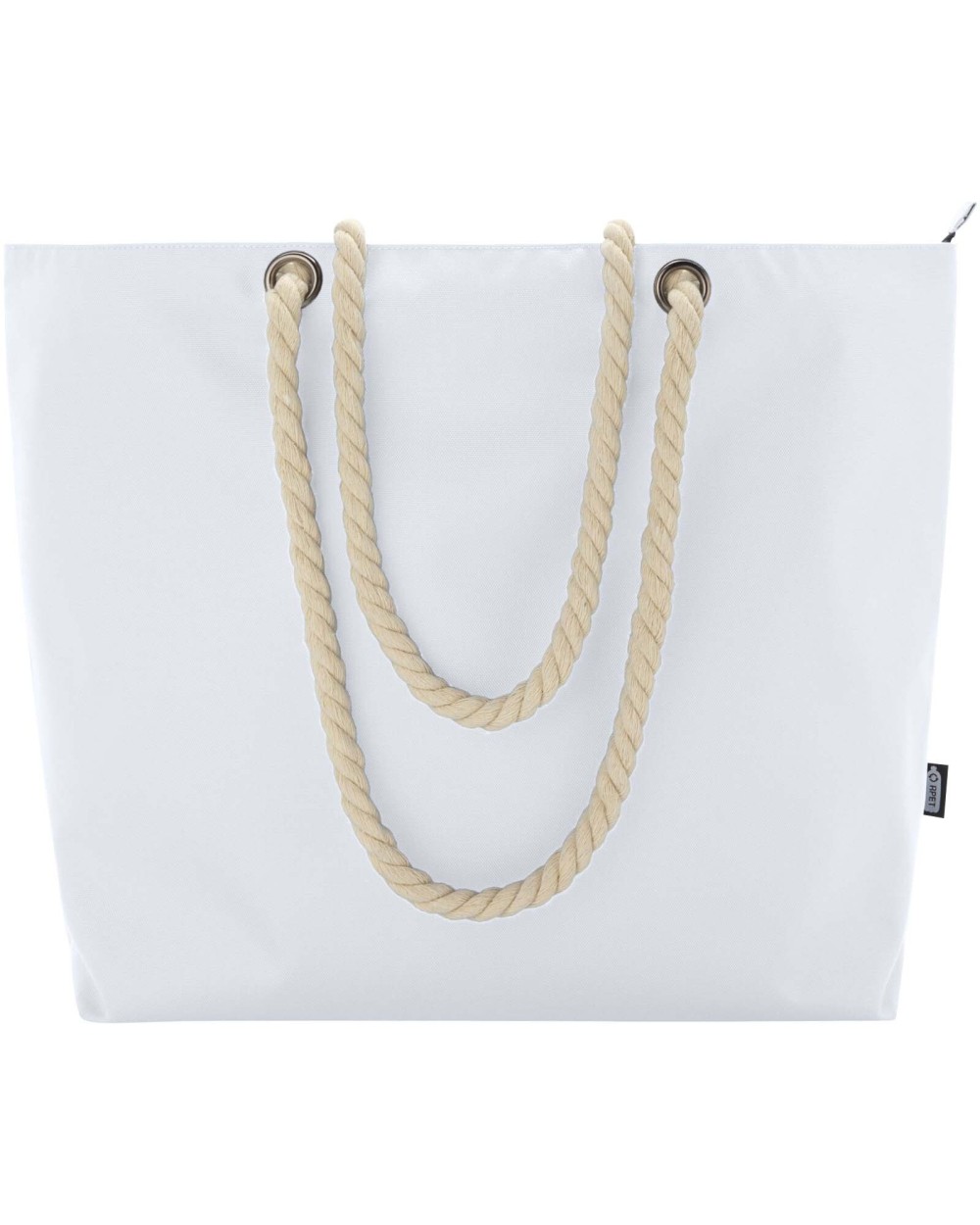 Sacs & Bagagerie personnalisable 4DO Sac shopping Panama recyclé GRS isotherme de plage avec poignées en cordelette 23L