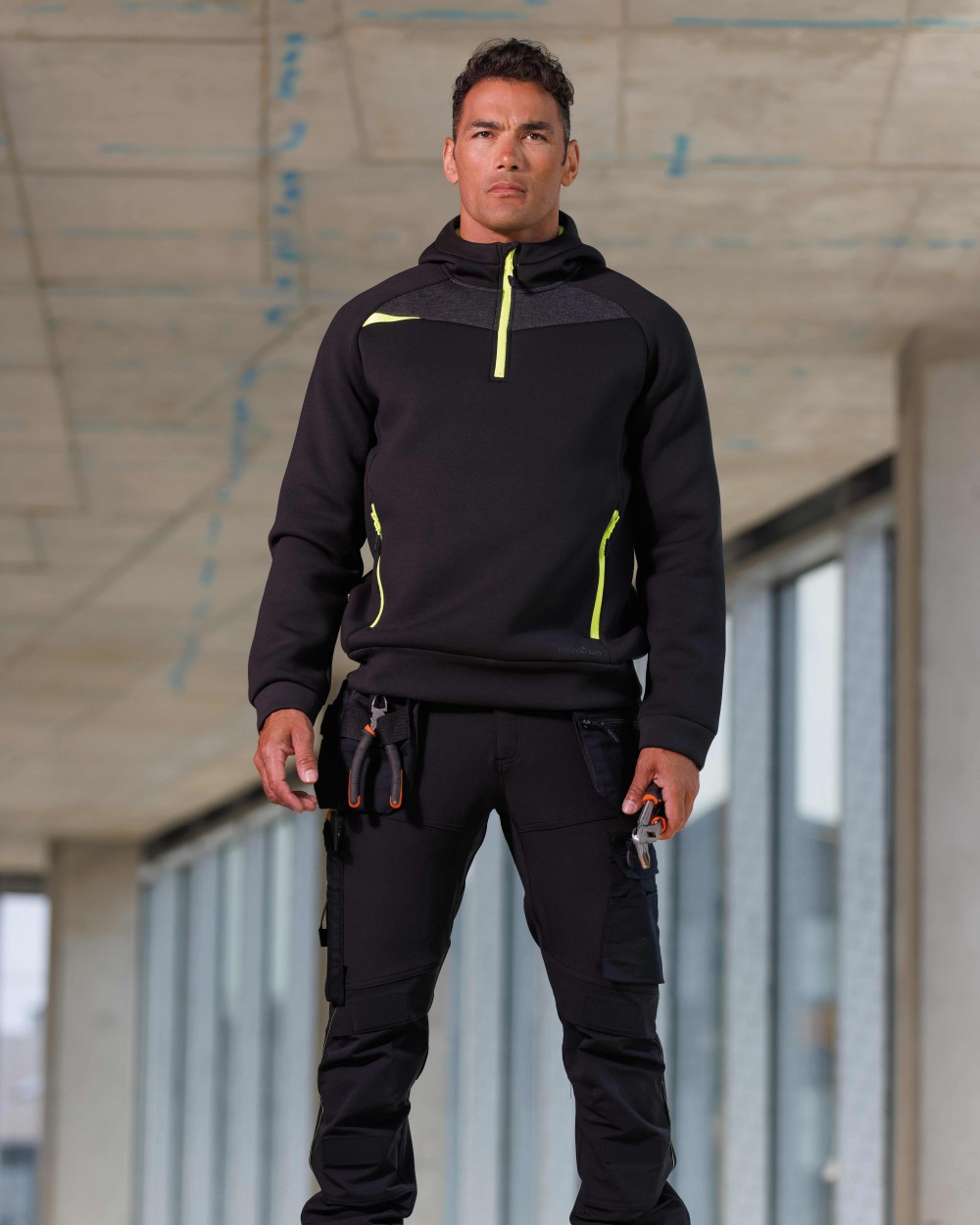Sweaters & hoodies PORTWEST DX4 ¼-zip hoodie (DX467) voor bedrukking &amp; borduring