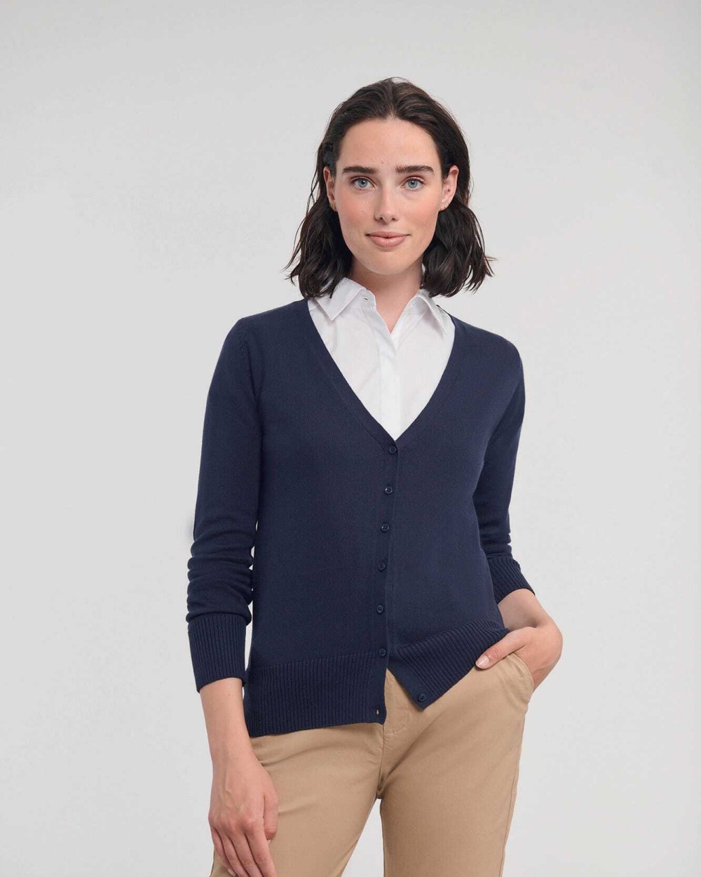 Pulls personnalisable RUSSELL Cardigan femme