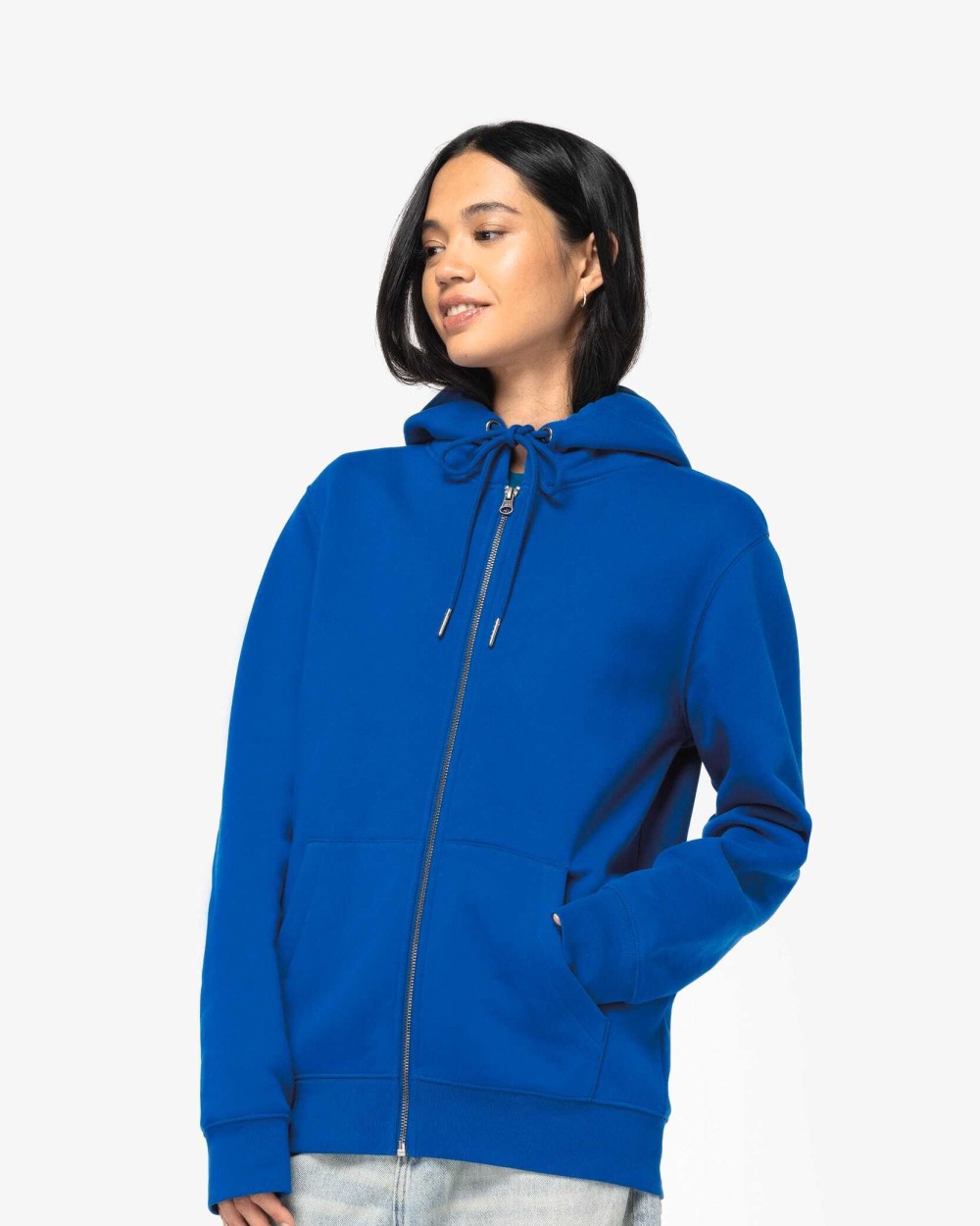 Sweaters & hoodies NATIVE SPIRIT Ecologisch uniseks sweatvest met capuchon voor bedrukking &amp; borduring