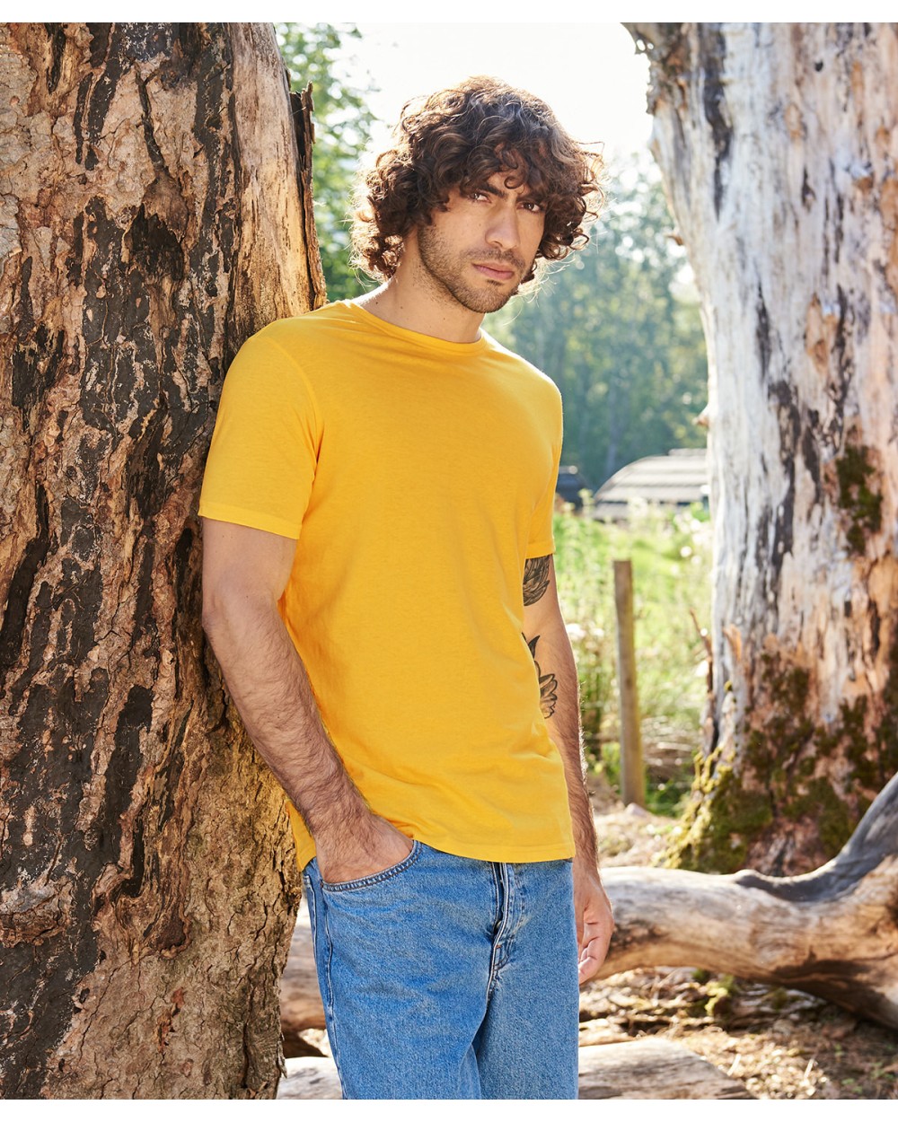 T-shirts AWDIS Cascades Organic Tee voor bedrukking &amp; borduring