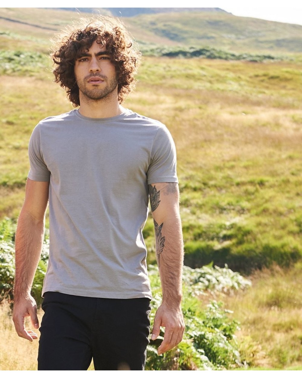 T-shirts AWDIS Cascades Organic Tee voor bedrukking &amp; borduring