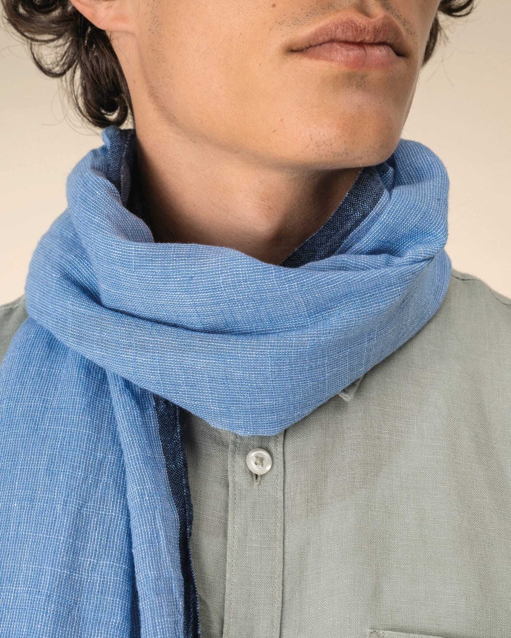 SPASSO Gestreiftes Unisex-Schal Schals personalisierbar