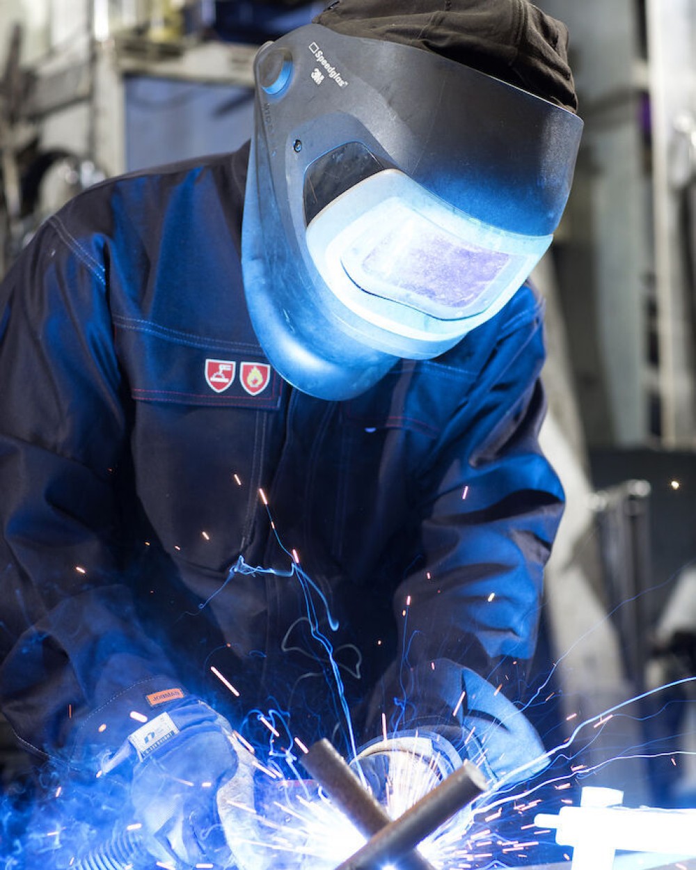 Jassen JOBMAN 1091 Jacket Flame Retardant voor bedrukking &amp; borduring