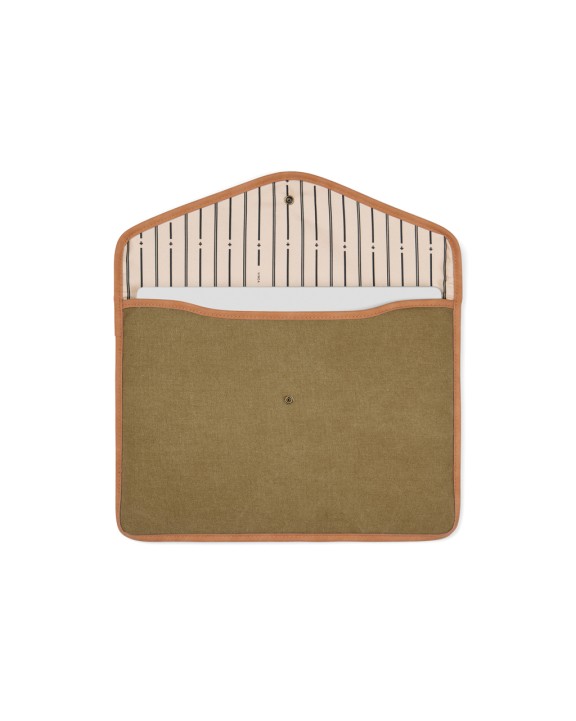 VINGA VINGA Bosler 14" Laptop-Tasche aus GRS recyceltem Canvas Taschen personalisierbar
