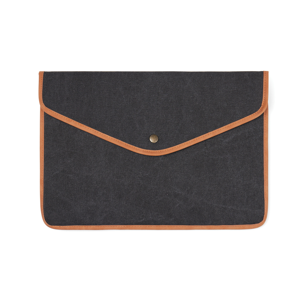 Tassen & Zakken VINGA VINGA Bosler GRS recycled canvas 14" laptop sleeve voor bedrukking &amp; borduring
