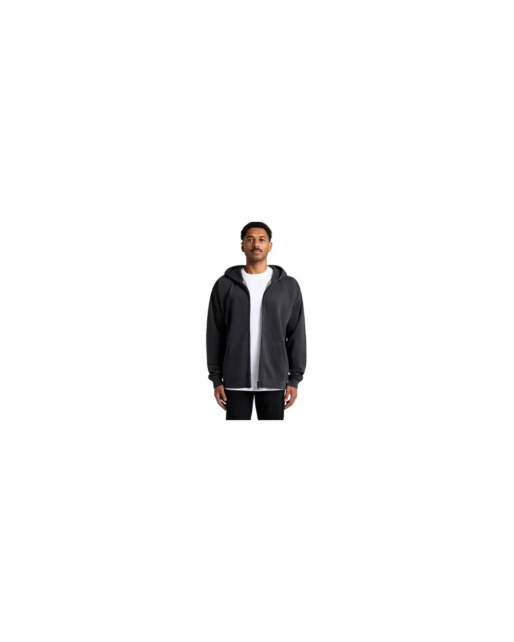AS COLOUR Relax Faded Zip Hood Sweatshirts personalisierbar
