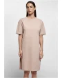 Robes personnalisable BUILD YOUR BRAND Ladies´ Organic Oversized Slit Tee Dress