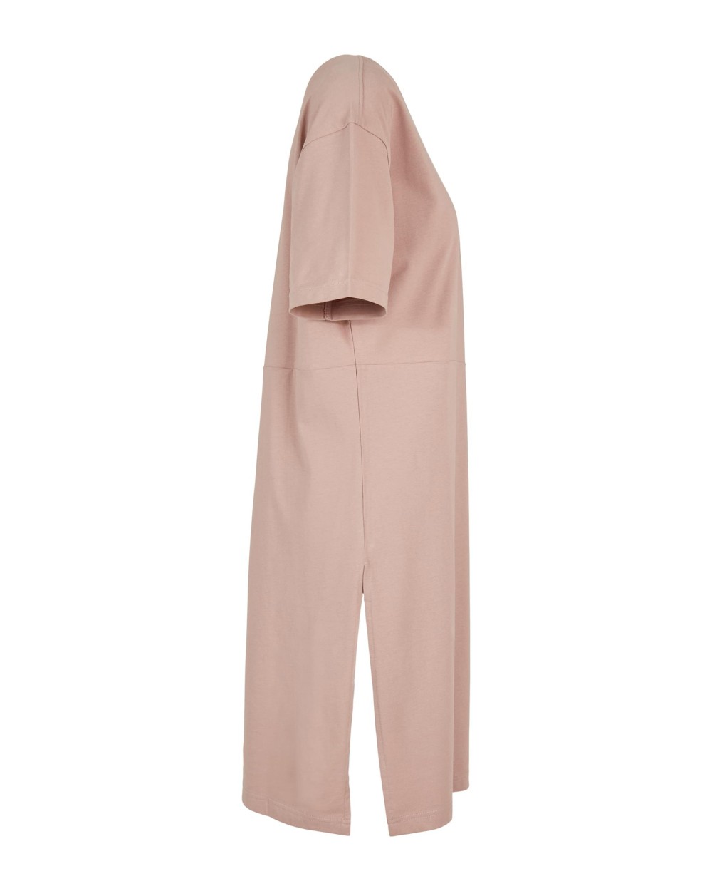 Robes personnalisable BUILD YOUR BRAND Ladies´ Organic Oversized Slit Tee Dress