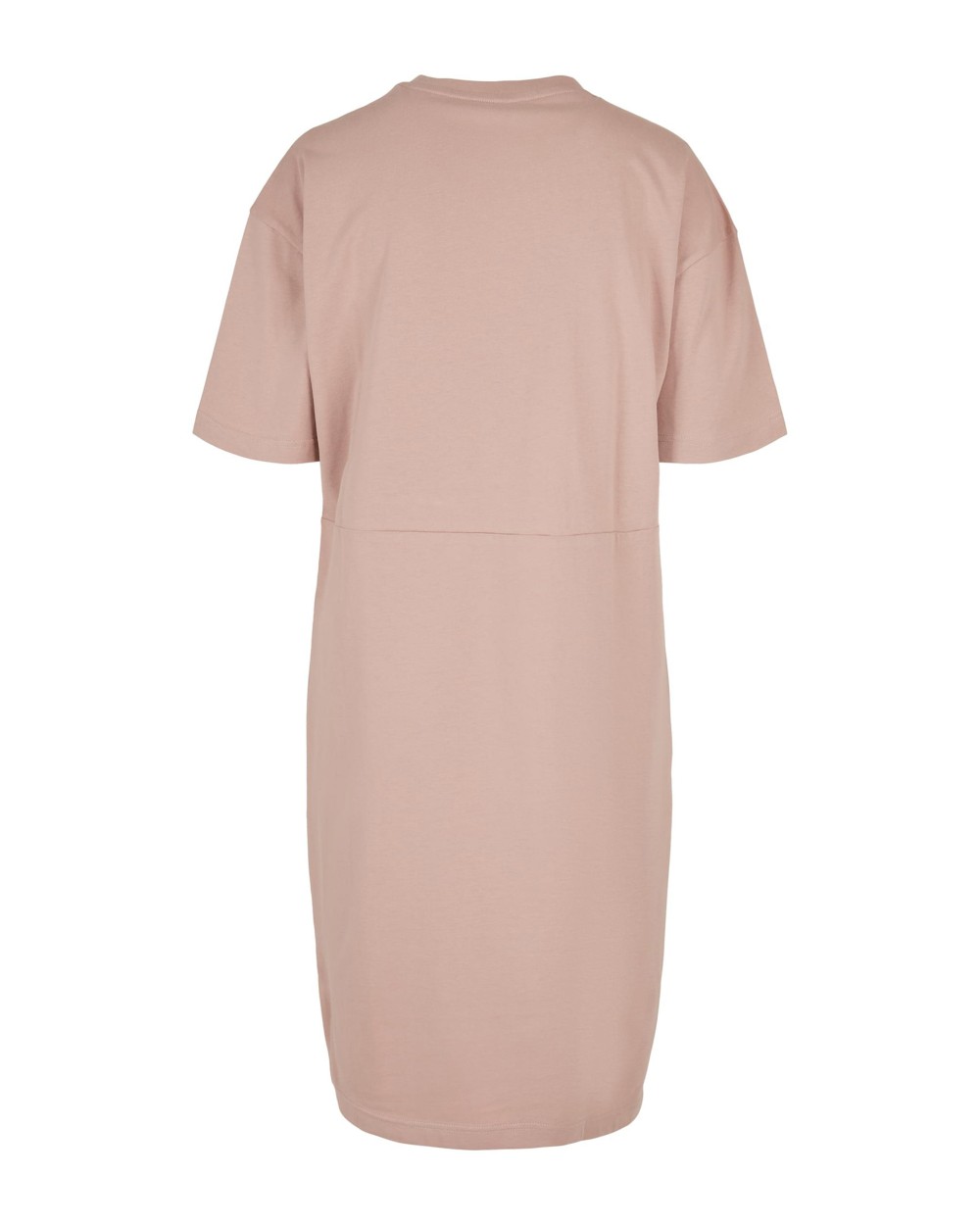 BUILD YOUR BRAND Ladies´ Organic Oversized Slit Tee Dress Kleider personalisierbar