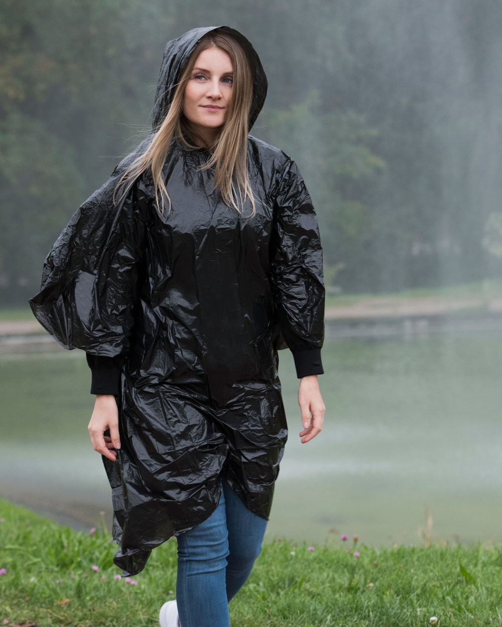 Jassen KORNTEX DISPOSABLE RAINING PONCHO "SUMATRA" voor bedrukking &amp; borduring