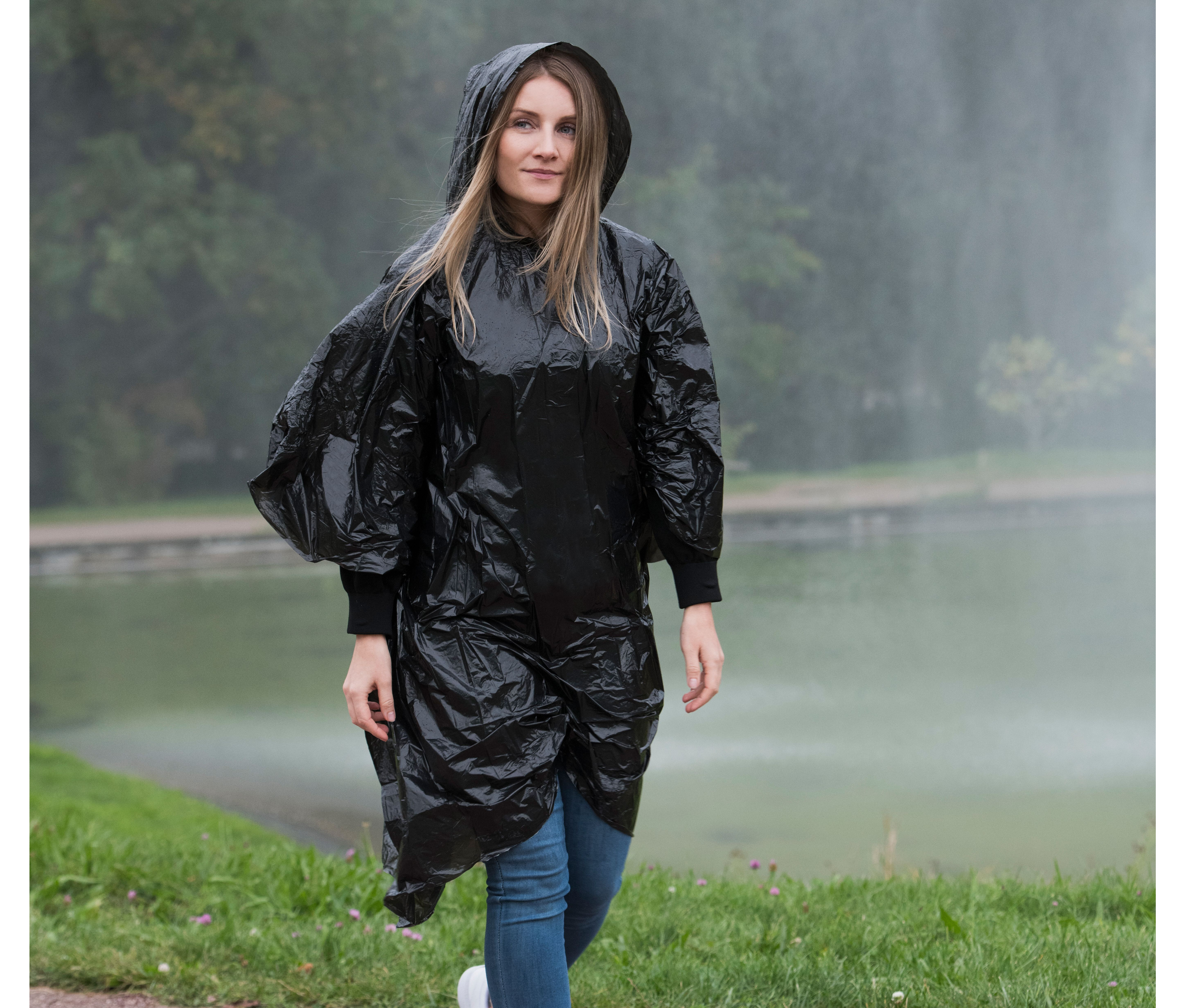 Vestes personnalisable KORNTEX DISPOSABLE RAINING PONCHO "SUMATRA"
