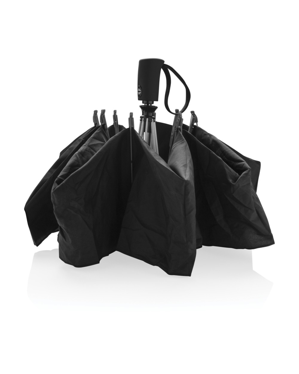 SWISS PEAK Swiss Peak AWARE™ 23" faltbarer umgekehrter Regenschirm Regenschirme personalisierbar
