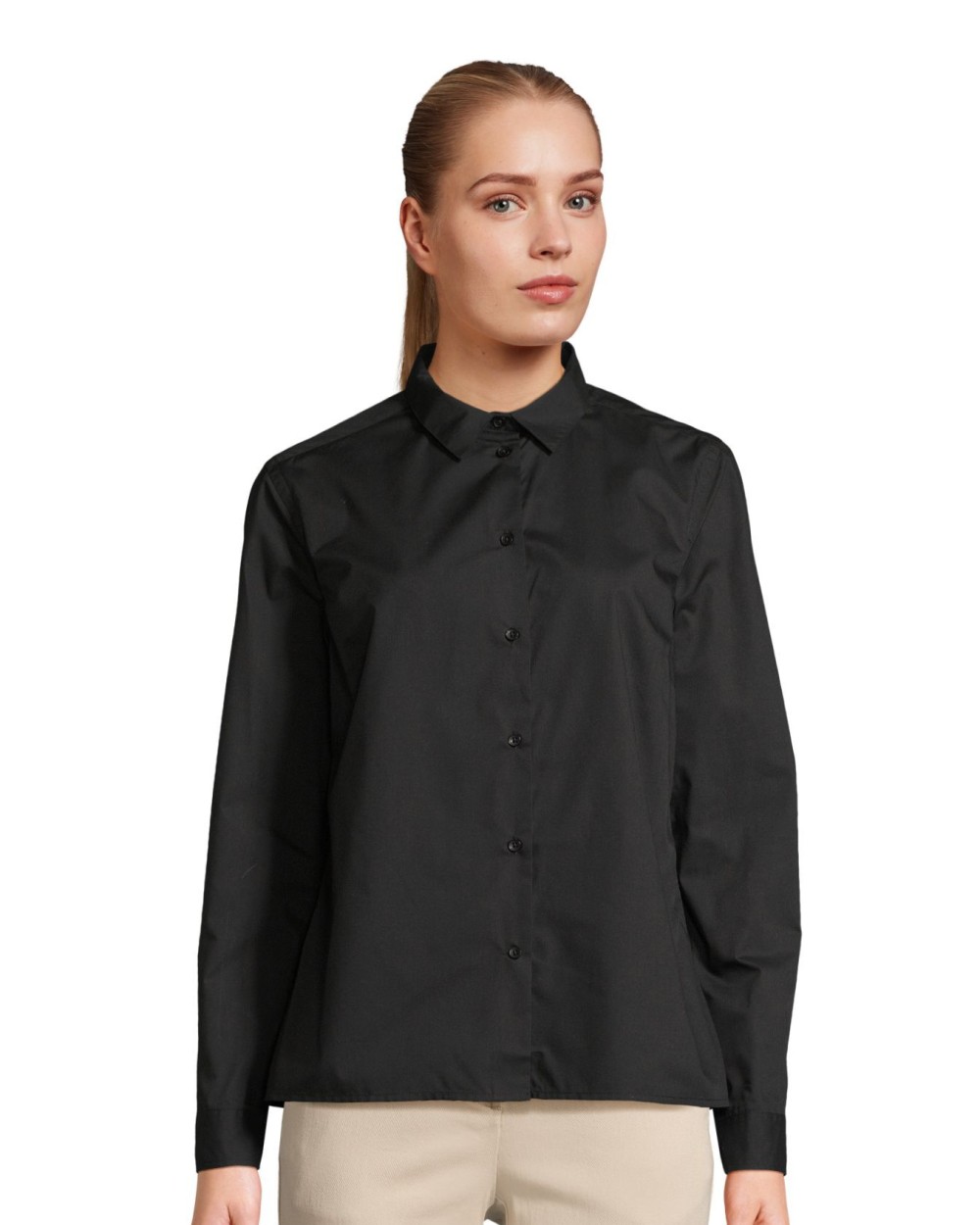 SOL'S Women´s Poplin Shirt Long Sleeve Bailey Hemden personalisierbar