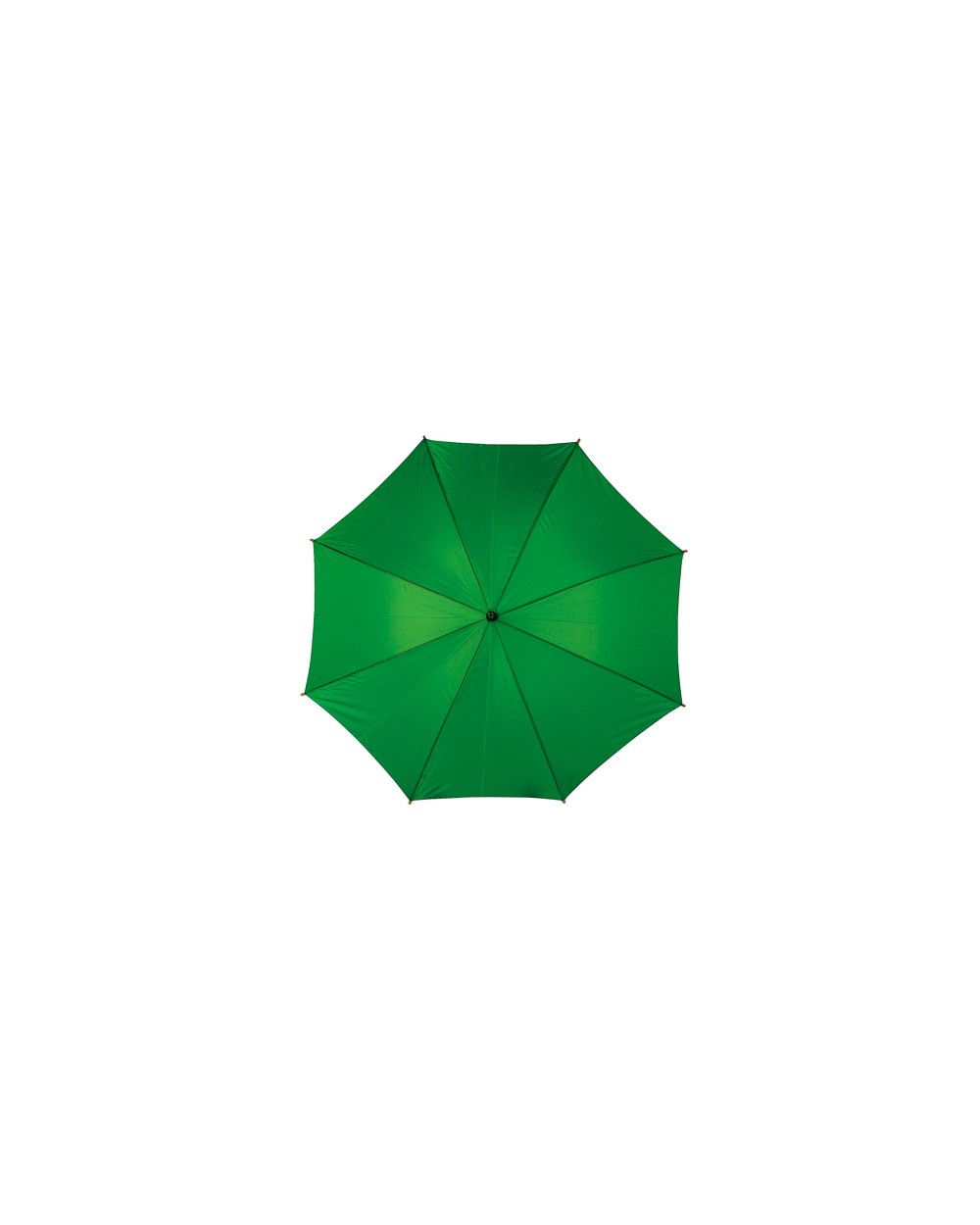 PRINTWEAR Automatic Umbrella With Wooden Handle Regenschirme personalisierbar