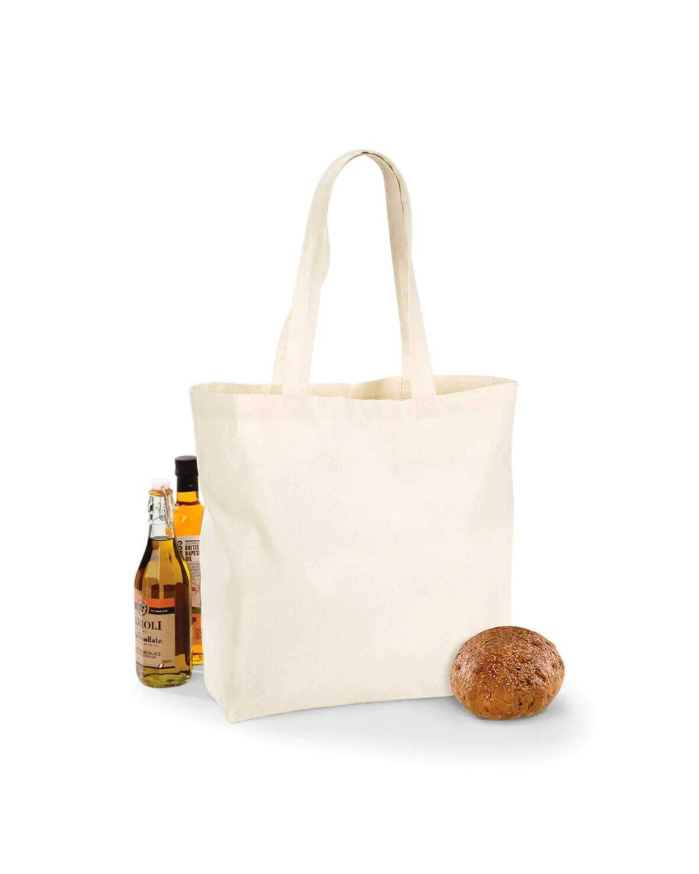 Tote bags WESTFORDMILL Shopper van katoen voor bedrukking &amp; borduring