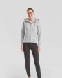 Sweaters & hoodies FOL Lady-fit Premium Hooded Sweat Jacket (62-118-0) voor bedrukking &amp; borduring