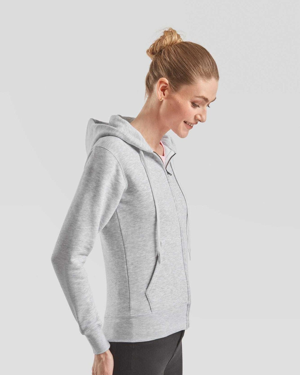Sweaters & hoodies FOL Lady-fit Premium Hooded Sweat Jacket (62-118-0) voor bedrukking &amp; borduring