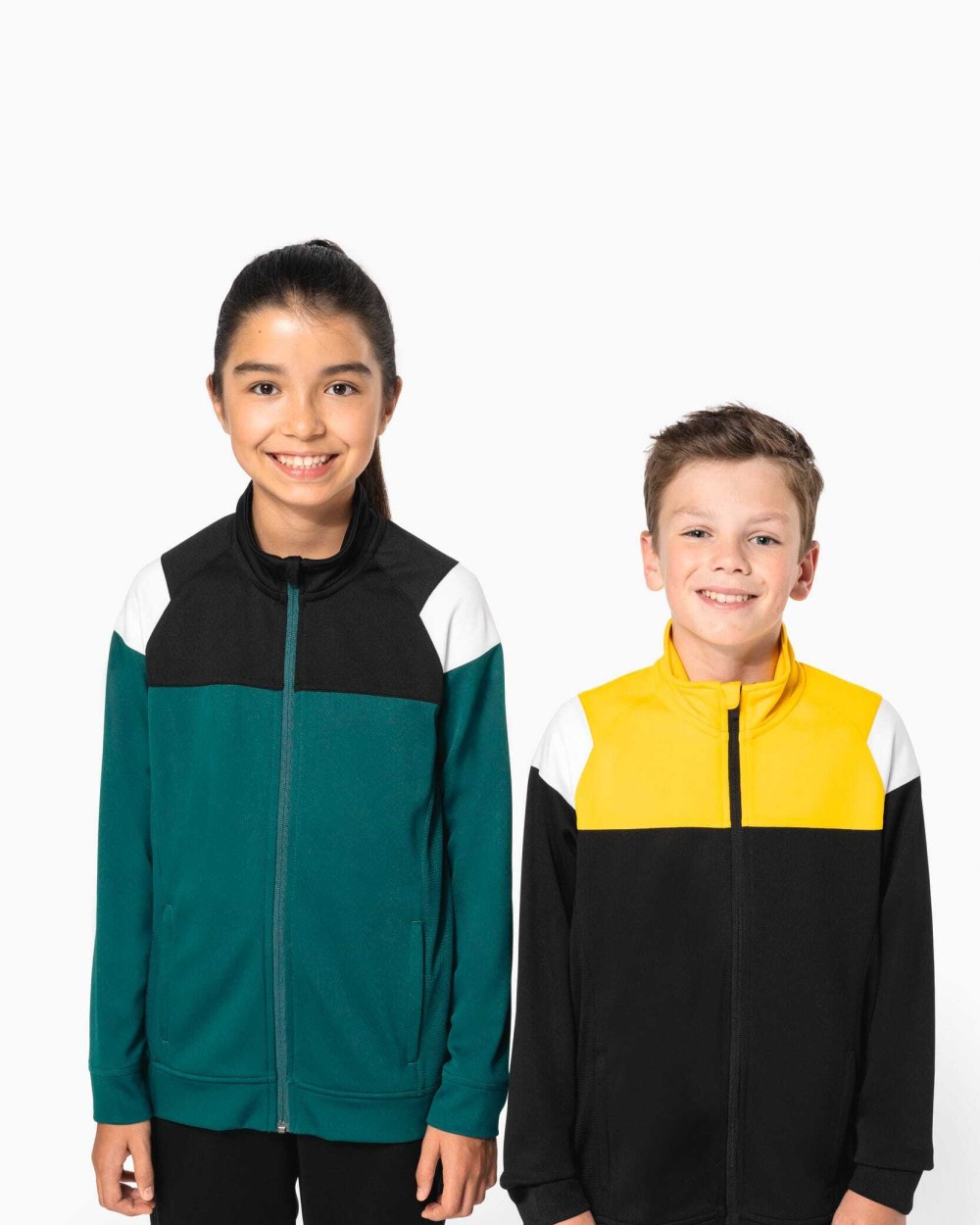 PROACT Kinder Trainingsjacke mit Reißverschluss Jacken personalisierbar