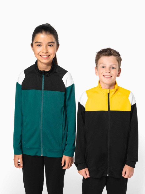 Vestes à personnaliser PROACT Veste de survêtement zippée enfant 