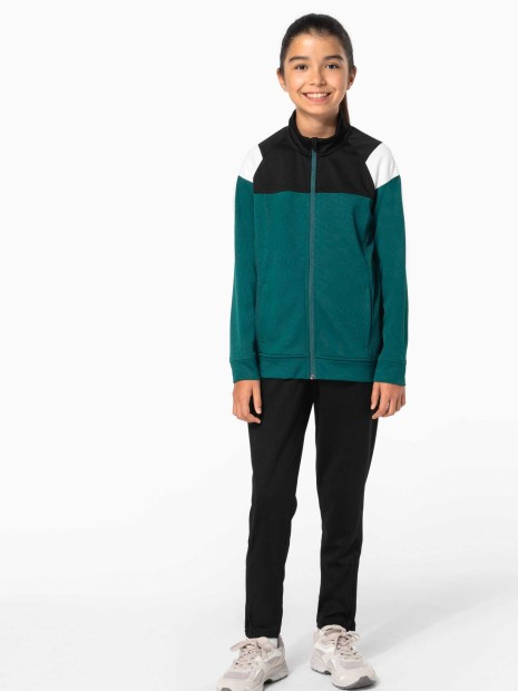 Vestes à personnaliser PROACT Veste de survêtement zippée enfant 