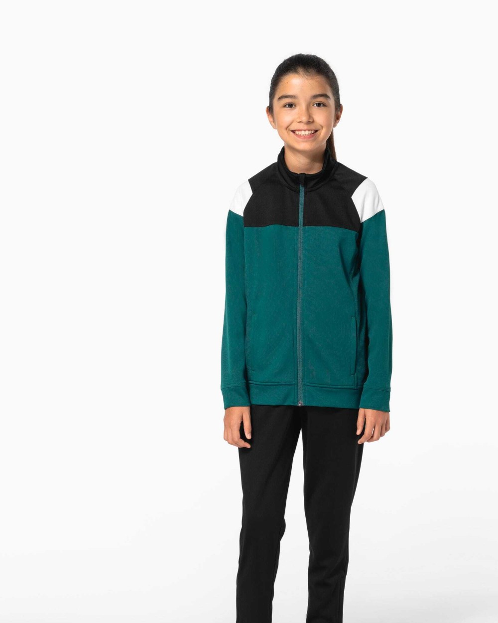 PROACT Kinder Trainingsjacke mit Reißverschluss Jacken personalisierbar