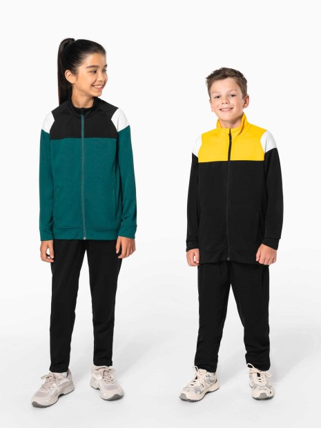 Vestes à personnaliser PROACT Veste de survêtement zippée enfant 