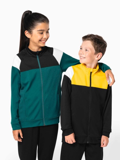 Vestes à personnaliser PROACT Veste de survêtement zippée enfant 