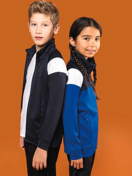 Vestes à personnaliser PROACT Veste de survêtement zippée enfant 