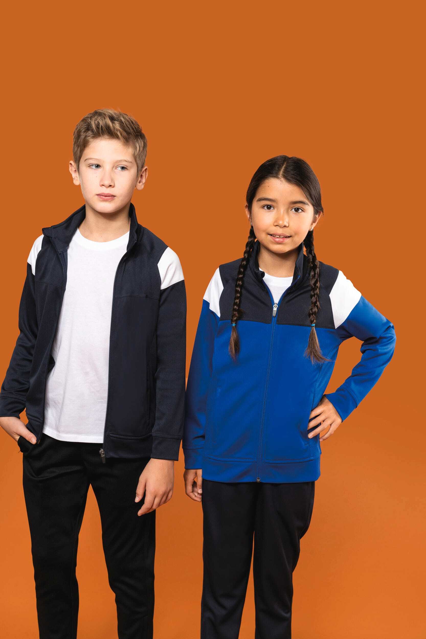 Vestes personnalisable PROACT Veste de survêtement zippée enfant