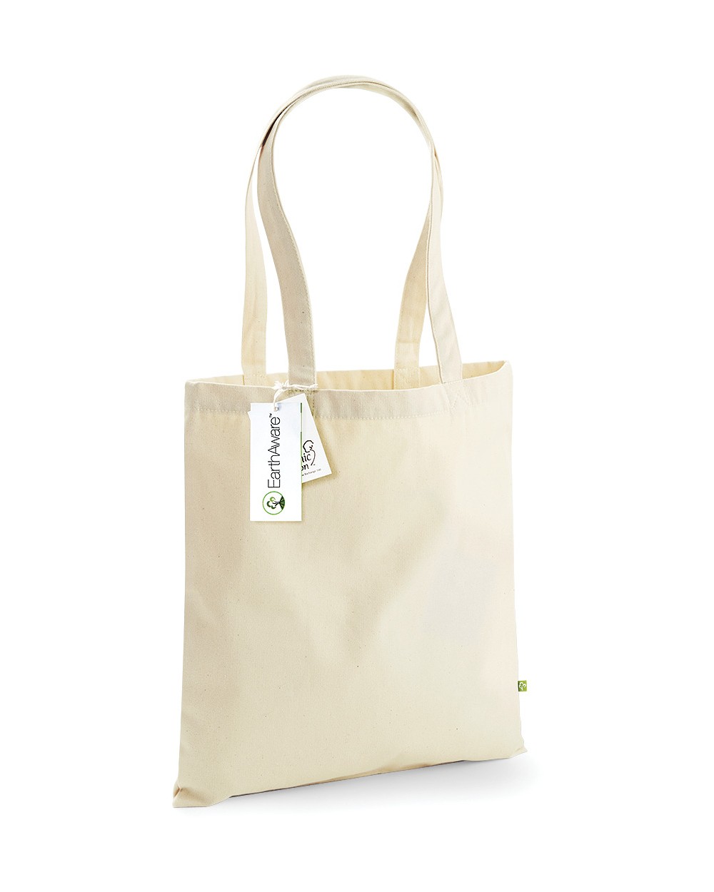 Tote bags WESTFORDMILL Earthaware® durrzame organic tas voor bedrukking &amp; borduring