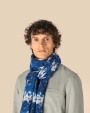 Écharpes personnalisable SPASSO Chèche à imprimé floral unisexe