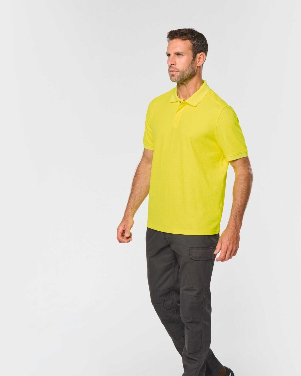 Polo's WK. DESIGNED TO WORK Ecologische uniseks polo katoen/polyester voor bedrukking &amp; borduring